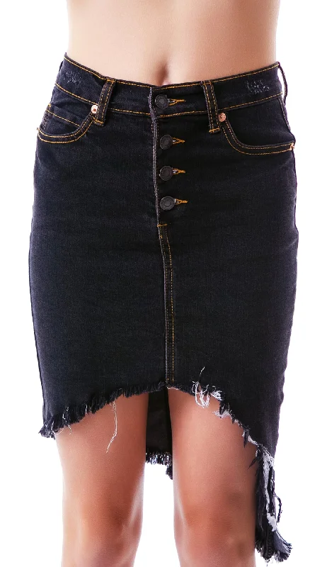 Tailored Clothing For Women Additional Time-Limited Offers Destroyed Dreamz Asymmetrical Skirt
