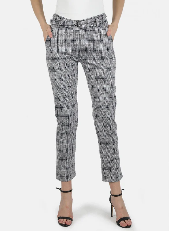 Women's Trendy Clothing Fashion Forward Women Grey Regular Fit Lower