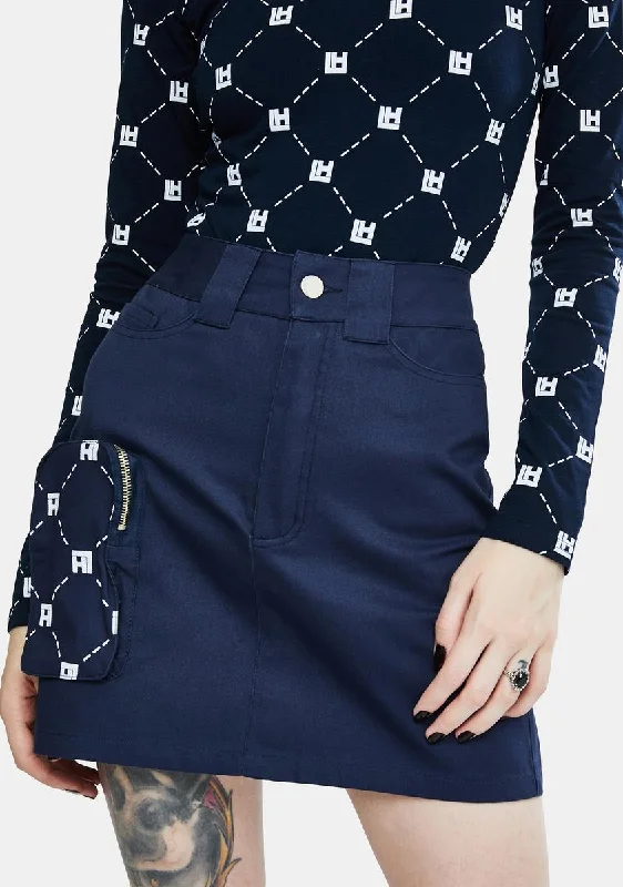 Sustainable Women's Clothes Style Without Limits Mini Pocket Skirt