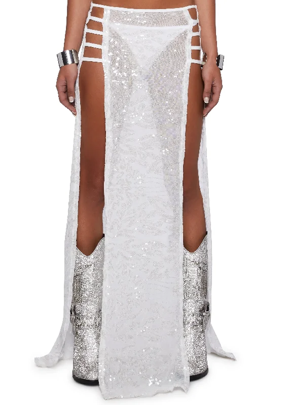 Women's Clothing For Travel Trendy Fashion Sale Destiny Dawn Sequin Maxi Skirt