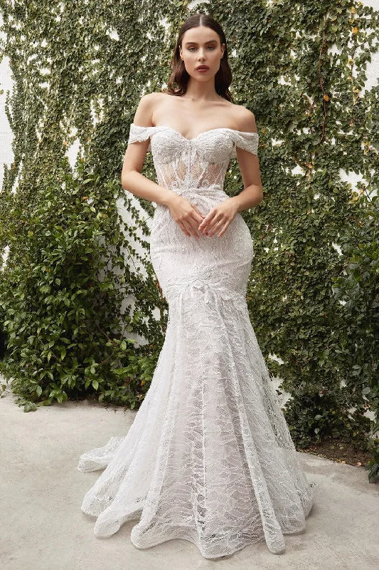 Women's Fashion-Forward Apparel Seasonal Sale Andrea & Leo CDA0666W Long Formal Wedding Dress Bridal Women's Fashion-Forward Apparel Seasonal Sale Andrea & Leo CDA0666W Long Formal Wedding Dress Bridal
