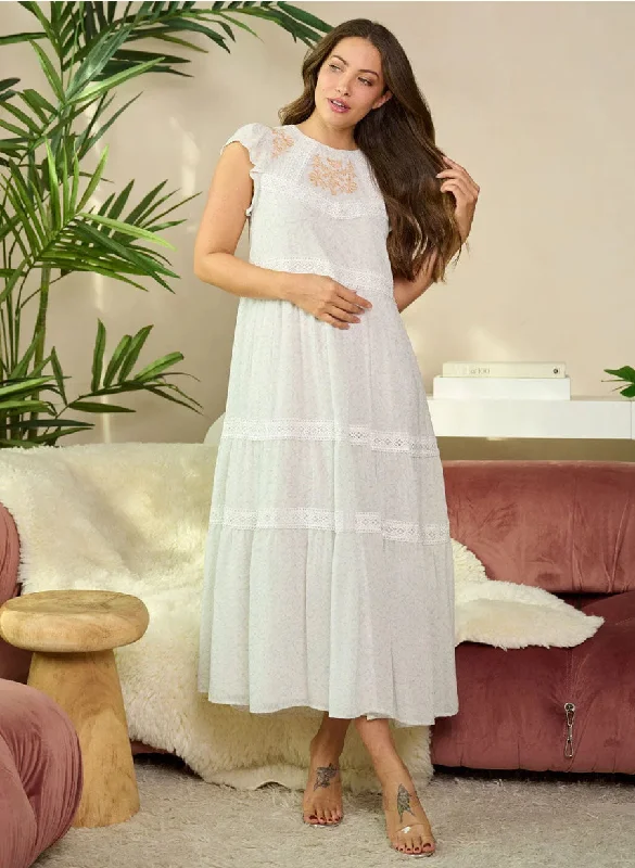 Women's Everyday Clothes Discount Extravaganza Sunny modest midi dress-final sale