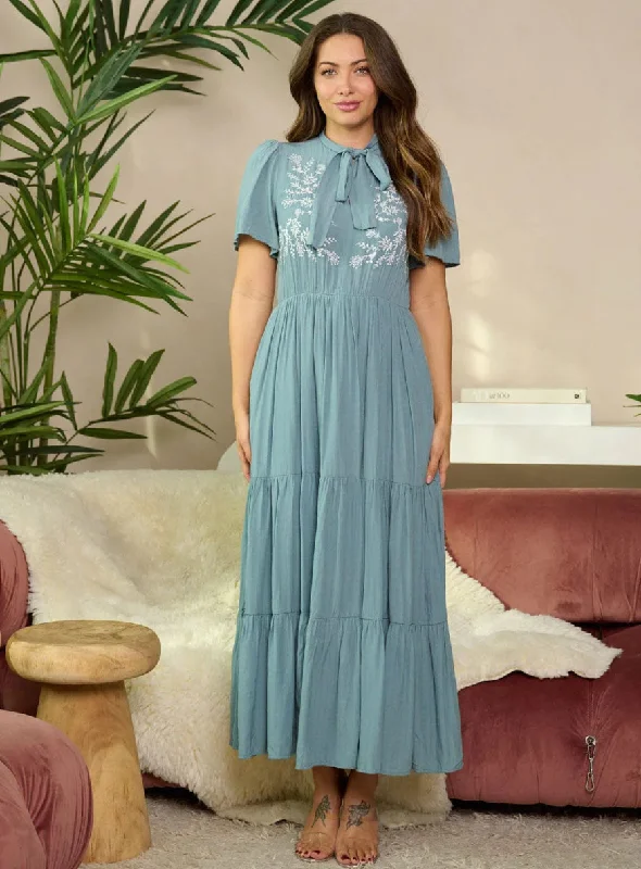 Women's Cozy Winter Attire Seize Bargains Marley modest maxi dress-final sale