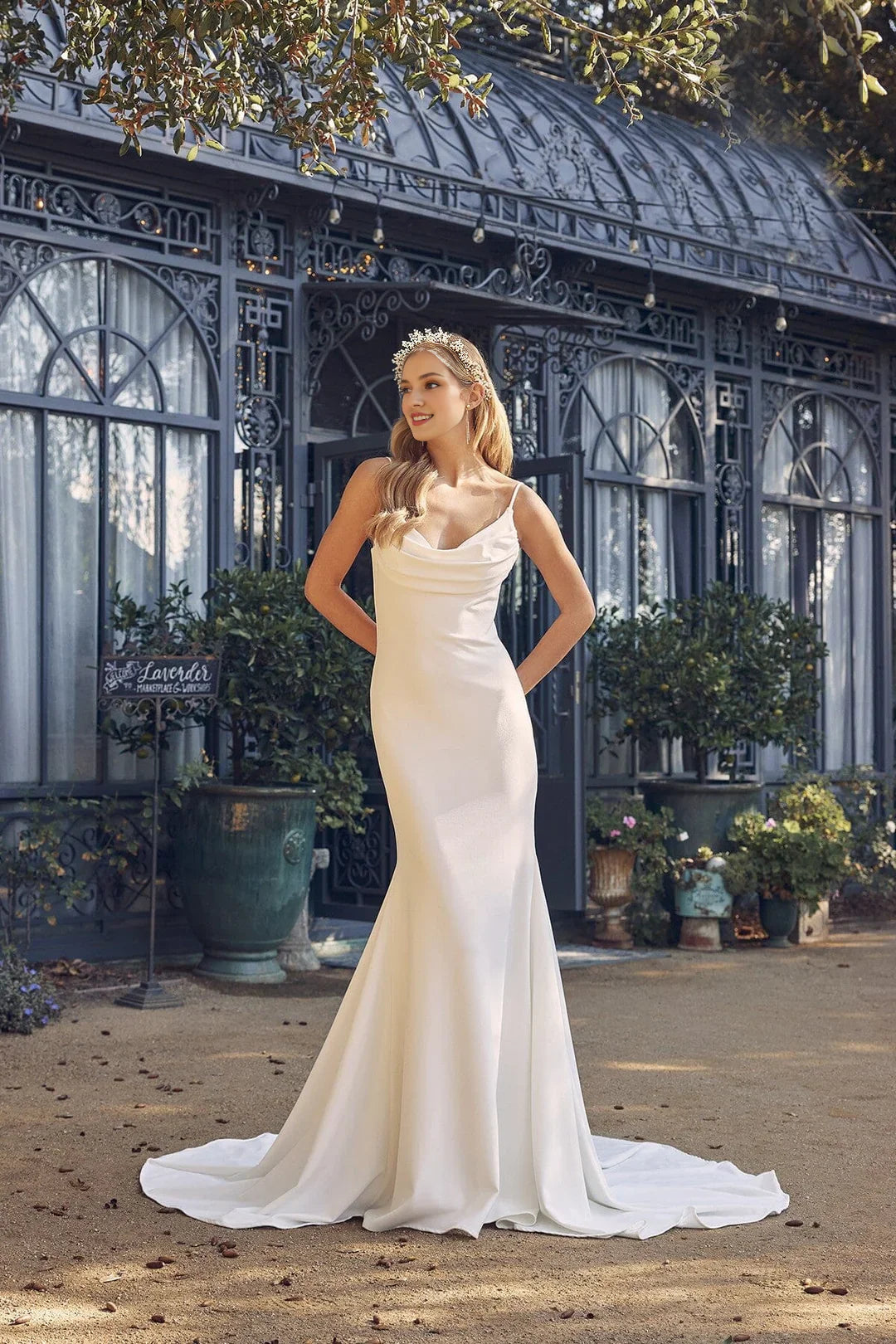 Timeless Women's Apparel End Of Season Sale White long sleeveless hood wedding dress