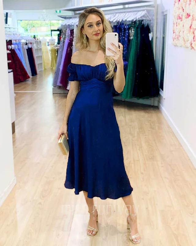 Women's Clothing Sets Urban Style Promotions Masie Midi Dress - Navy