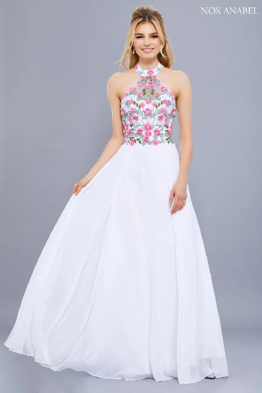 Women's Workout Garments Save Big Long Floral Bodice Prom Dress Formal Evening Gown