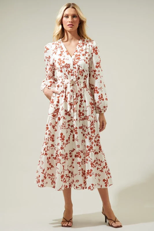 Timeless Women's Clothes Classic Elegance Sales Sandy modest midi dress