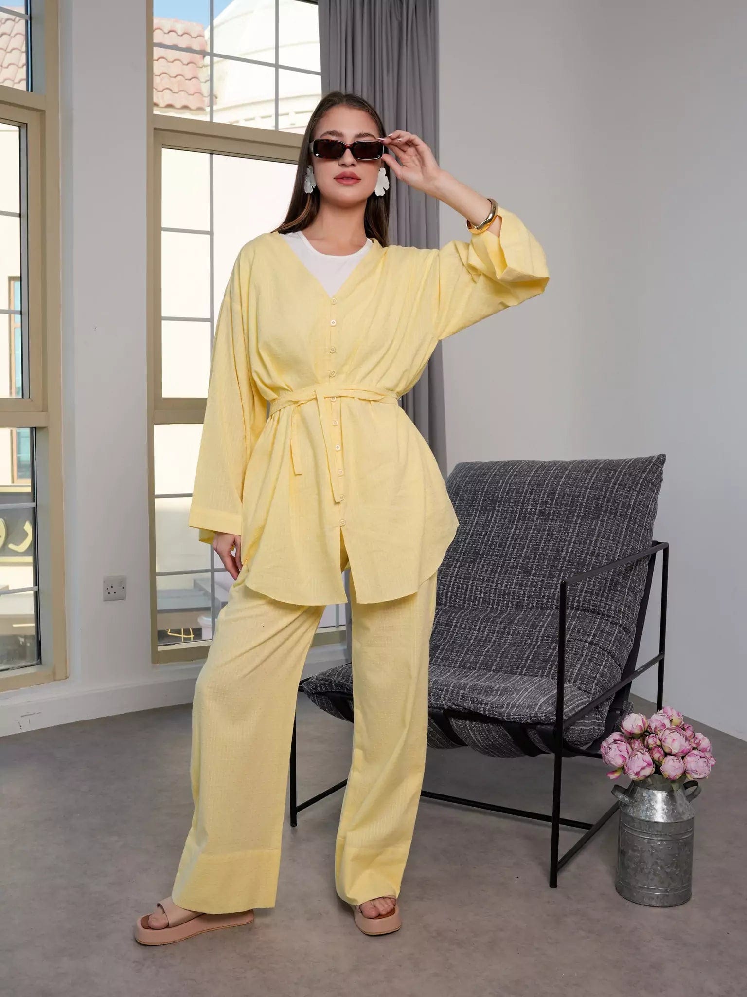 Women's Casual Apparel Hot Deals Ingrid Lime Co Ord Set