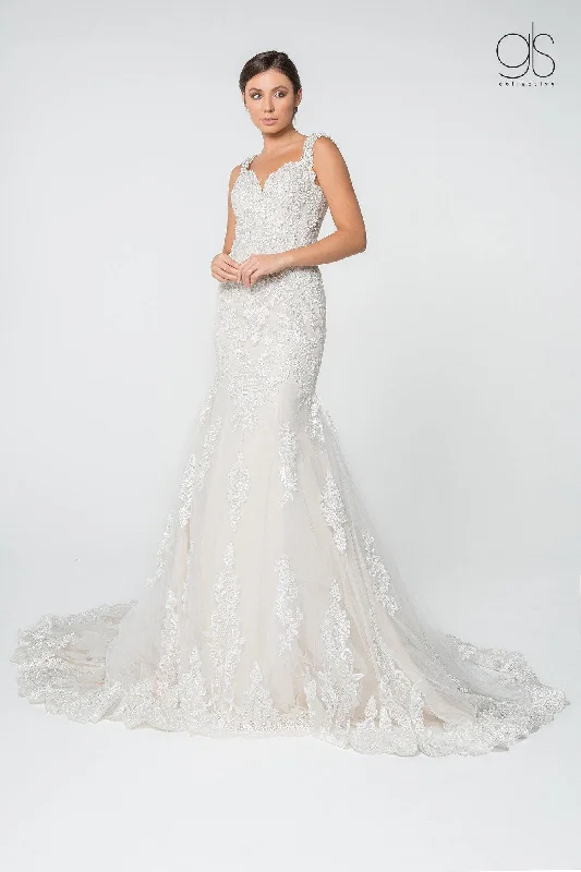 Women's Attire Bid Farewell To The Old Season Simple Lace Mermaid Wedding Long Dress Women's Attire Bid Farewell To The Old Season Simple Lace Mermaid Wedding Long Dress
