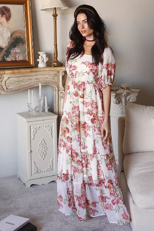 Women's Workout Garments Huge Price Cut Gabriela modest maxi dress-final sale