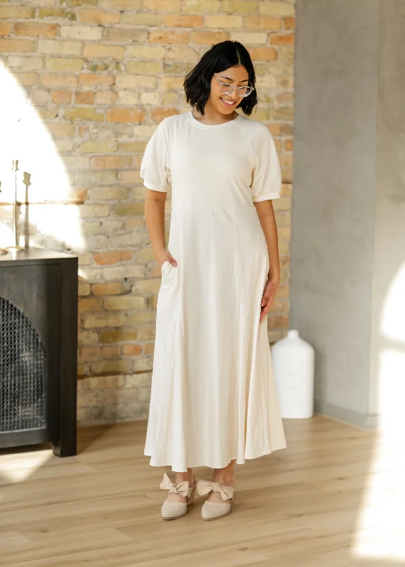 Women's Cozy Clothes Final Sale Relaxed A-line Knit Maxi Dress