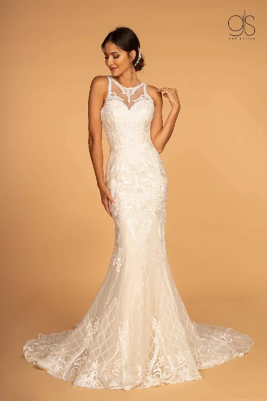 Women's Outdoor Attire Limited Stock, Big Sale Long Formal Wedding Gown