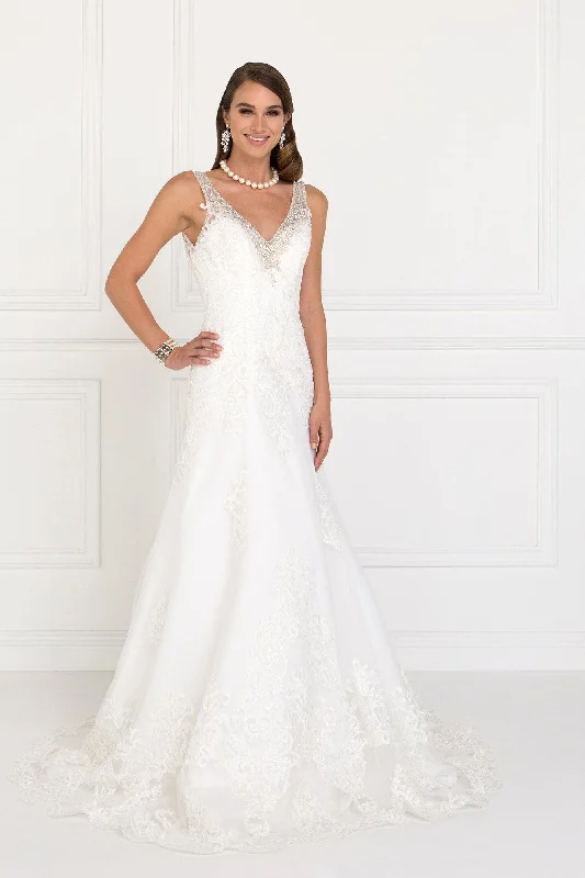 Women's Casual Attire Explore What'S New Mesh A-Line Long Dress Wedding Gown with Jewels Women's Casual Attire Explore What'S New Mesh A-Line Long Dress Wedding Gown with Jewels