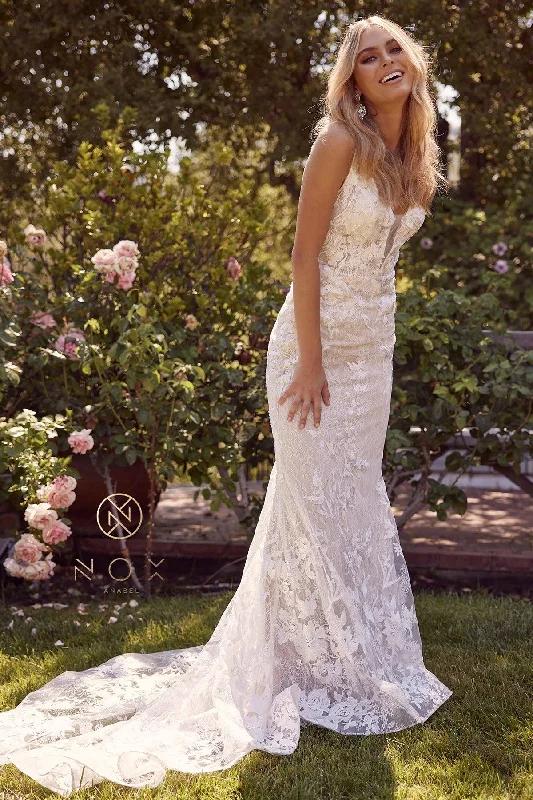 Women's Transitional Attire New Season Fashion Preview Sleeveless Formal Long Wedding Gown Women's Transitional Attire New Season Fashion Preview Sleeveless Formal Long Wedding Gown