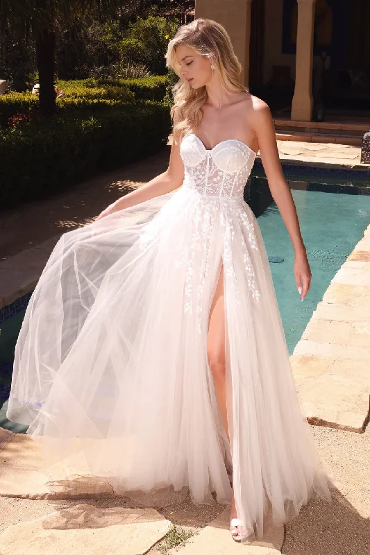 Charming Everyday Clothing For Women Exclusive Deals Online Wedding Dress Sweetheart Bodice Strapless A-Line Tulle Skirt Beautiful Layered Lace Applique Open Back Side Fork Formal Wear Dresses Charming Everyday Clothing For Women Exclusive Deals Online Wedding Dress Sweetheart Bodice Strapless A-Line Tulle Skirt Beautiful Layered Lace Applique Open Back Side Fork Formal Wear Dresses