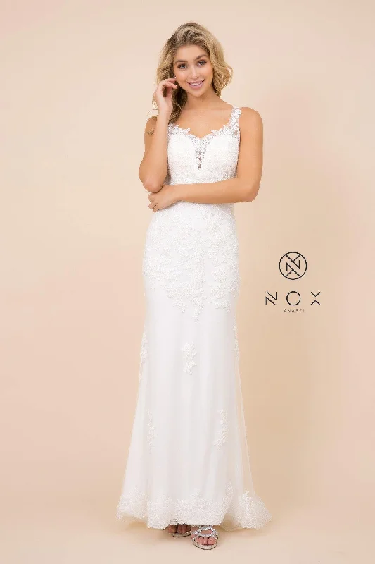 Women's Everyday Clothes Romantic Chic Deals Fitted Long Lace Applique Wedding Dress Formal Women's Everyday Clothes Romantic Chic Deals Fitted Long Lace Applique Wedding Dress Formal