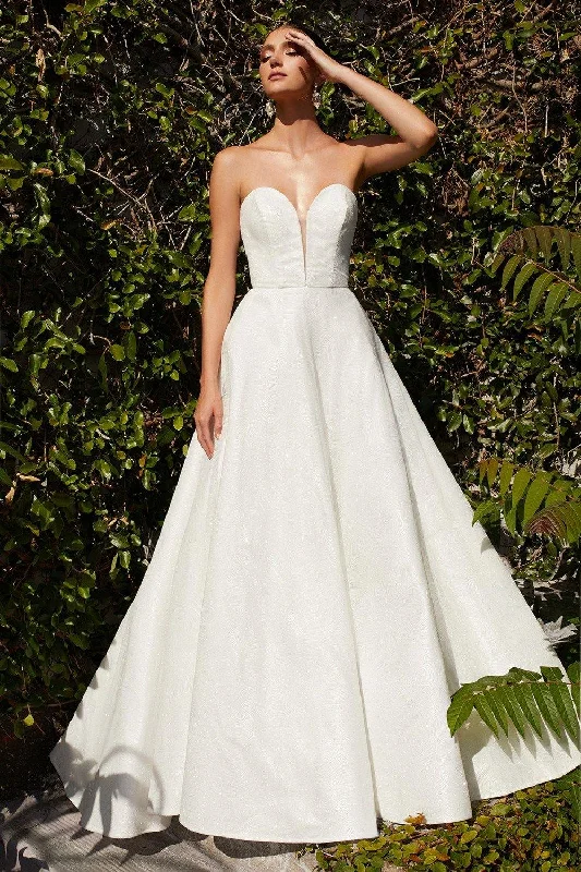 Women's Transitional Garments Chic And Trendy Cinderella Divine CDCB0033WC Strapless Long Bridal Wedding Dress Plus Size Women's Transitional Garments Chic And Trendy Cinderella Divine CDCB0033WC Strapless Long Bridal Wedding Dress Plus Size