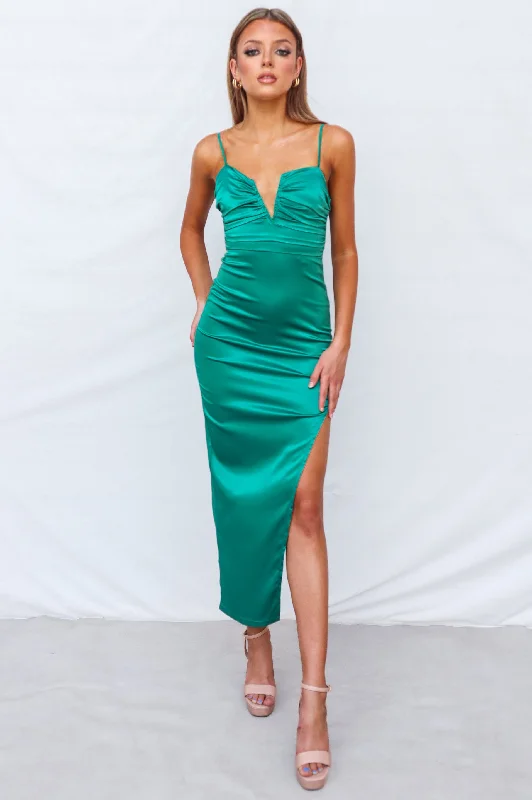 Women's Clothing Limited Time Offer Robin Maxi Dress - Green
