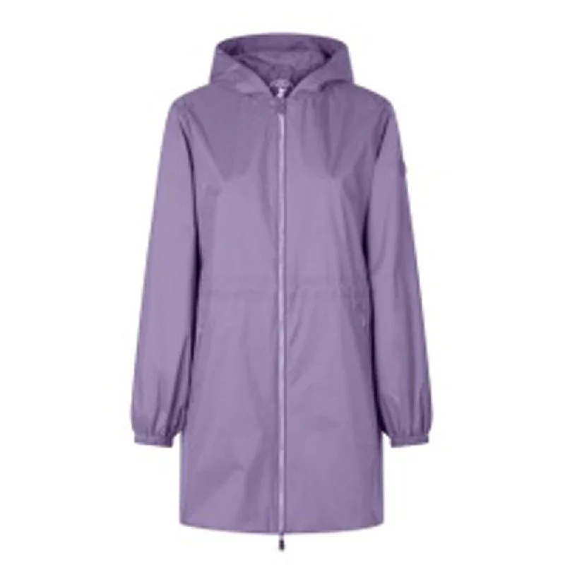 Trendy Clothing, Unbeatable Disco Women's FLEUR LIGHTWEIGHT RAIN JACKET in WISTERIA VIOLET Trendy Clothing, Unbeatable Disco Women's FLEUR LIGHTWEIGHT RAIN JACKET in WISTERIA VIOLET