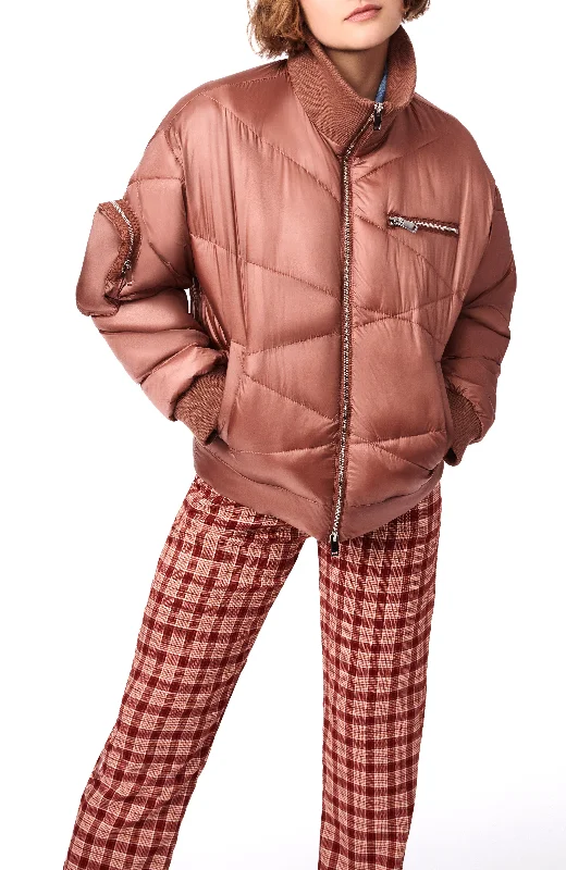 Women's Clothes And Garments Multi Stitch Puffer