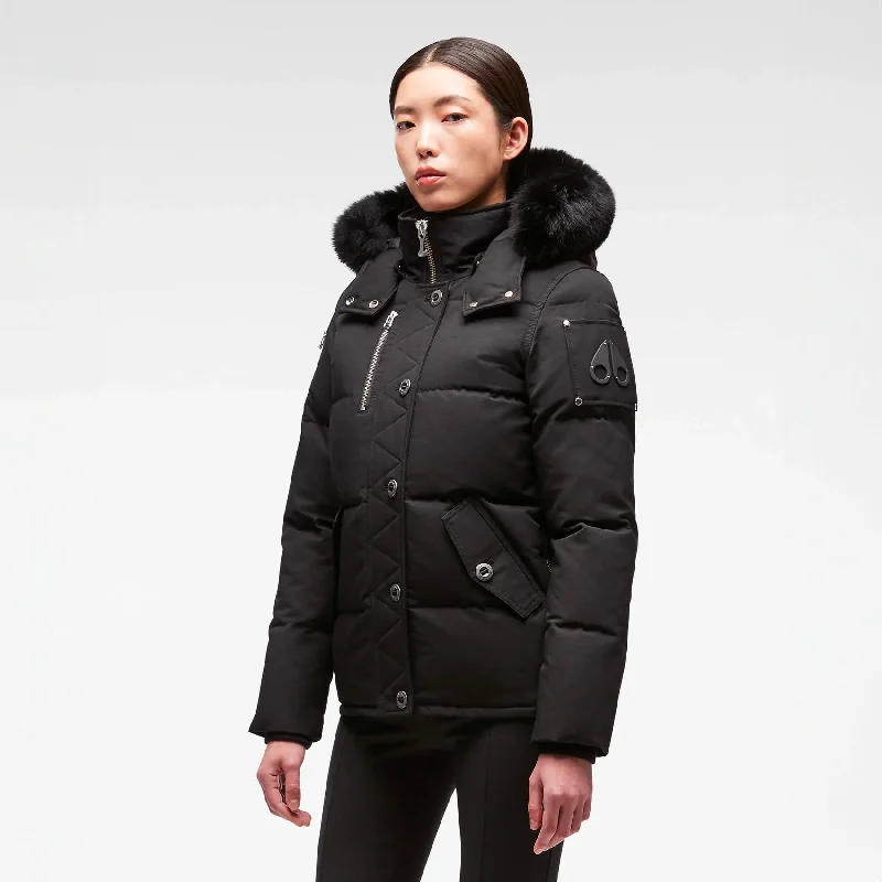Women's Casual Wear Clothes Women's Original 3q Fur Black / Black Fox Fur