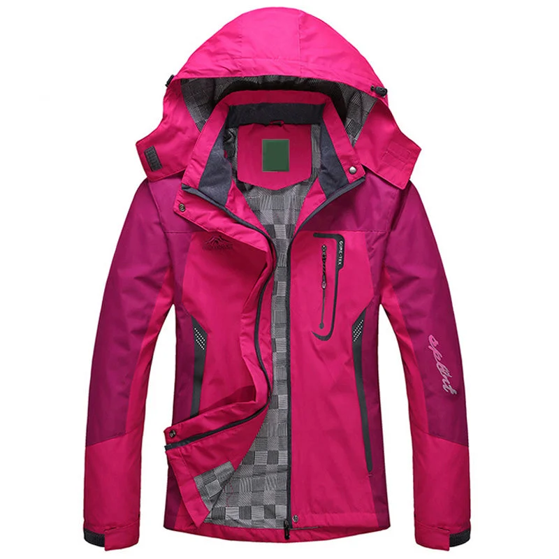 Elegant Women's Evening Garments 2018 Spring Autumn Winter Women Jacket Single thick outwear Jackets Hooded Wind waterproof Female Coat parkas Clothing Elegant Women's Evening Garments 2018 Spring Autumn Winter Women Jacket Single thick outwear Jackets Hooded Wind waterproof Female Coat parkas Clothing