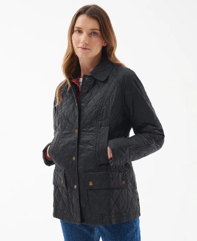 Women's Clothes For Outdoor Events Summer Beadnell Quilted Jacket Black
