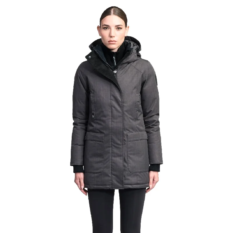 Women's Clothing Sets Carla Furless Women's Parka Steel Grey