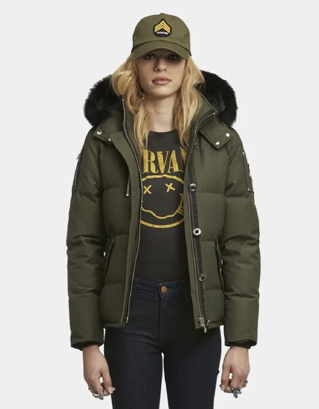 Classic Women's Clothing Styles Women's Original 3q Fur Olive