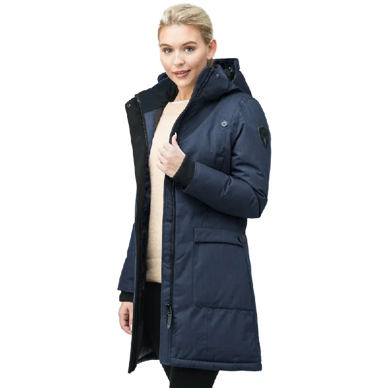 Women's Clothing Merideth Ladies Parka Navy