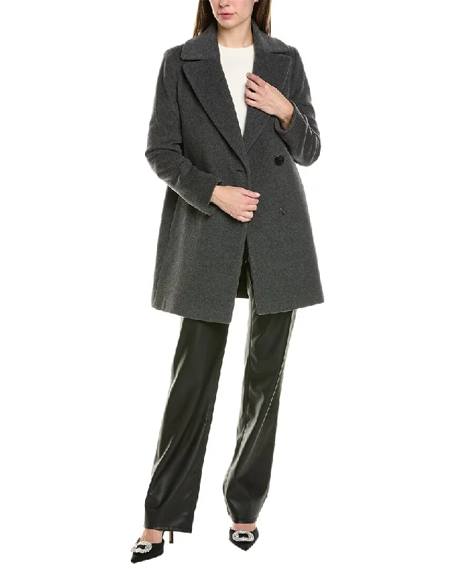Affordable Luxury – Chic Clothing At Special Prices Cinzia Rocca Icons Wool & Cashmere-Blend Coat