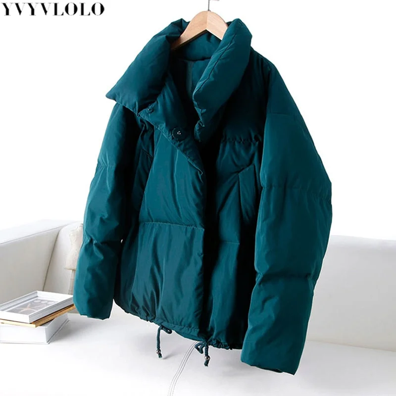 Casual Garments For Women YVYVLOLO Autumn Winter Jacket Women Coat 2018 Fashion Female Stand Winter Jacket Women Parka Warm Casual Plus Size Overcoat Casual Garments For Women YVYVLOLO Autumn Winter Jacket Women Coat 2018 Fashion Female Stand Winter Jacket Women Parka Warm Casual Plus Size Overcoat