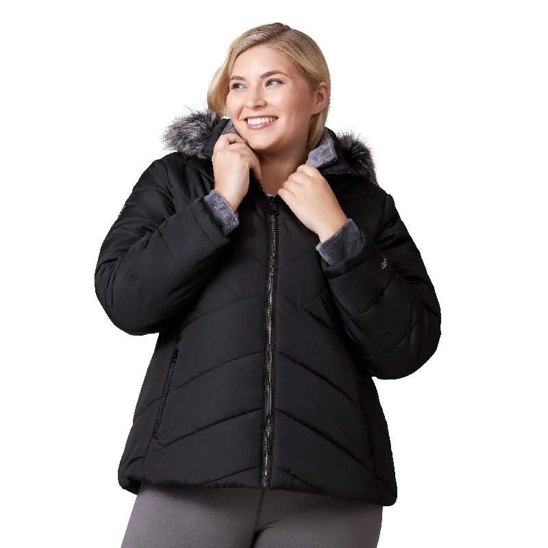 Fashion-Forward Styles At Incredible Discounts Free Country Women's Plus Size Brisk II Parka Jacket