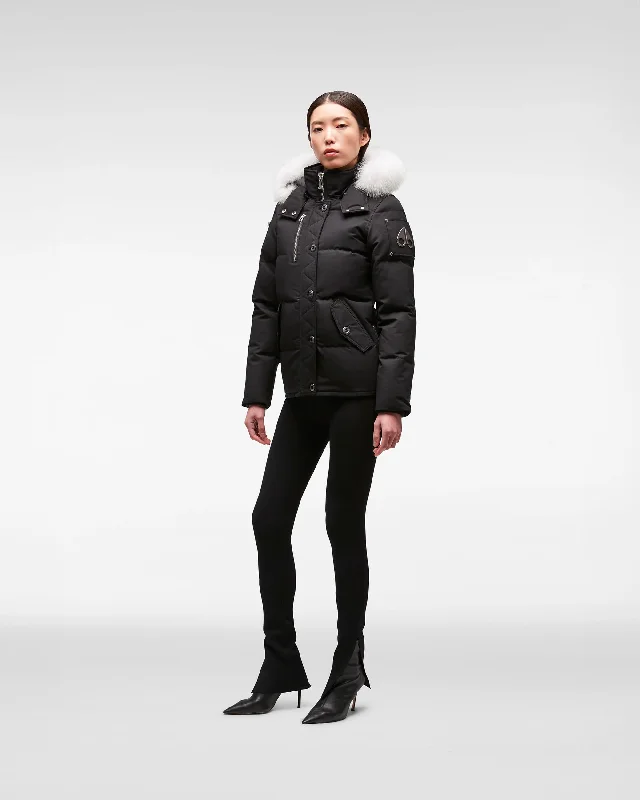 Women's Urban Clothing Original 3q Black / Natural Fox Fur