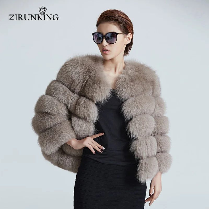 Women's Formal Event Clothing ZIRUNKING Women Warm Real Fox Fur Coat Short Winter Fur Jacket Outerwear Natural Blue Fox Fur Coats for Women ZC1636 Women's Formal Event Clothing ZIRUNKING Women Warm Real Fox Fur Coat Short Winter Fur Jacket Outerwear Natural Blue Fox Fur Coats for Women ZC1636