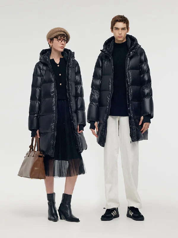 Your Favorite Fashion Pieces Now At Lower Prices Windproof Warm Hooded Goose Down Coat
