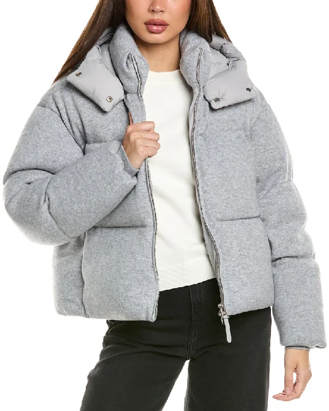 Affordable Fashion Clothing For Women Mackage Tessyk Medium Wool & Cashmere-Blend Jacket