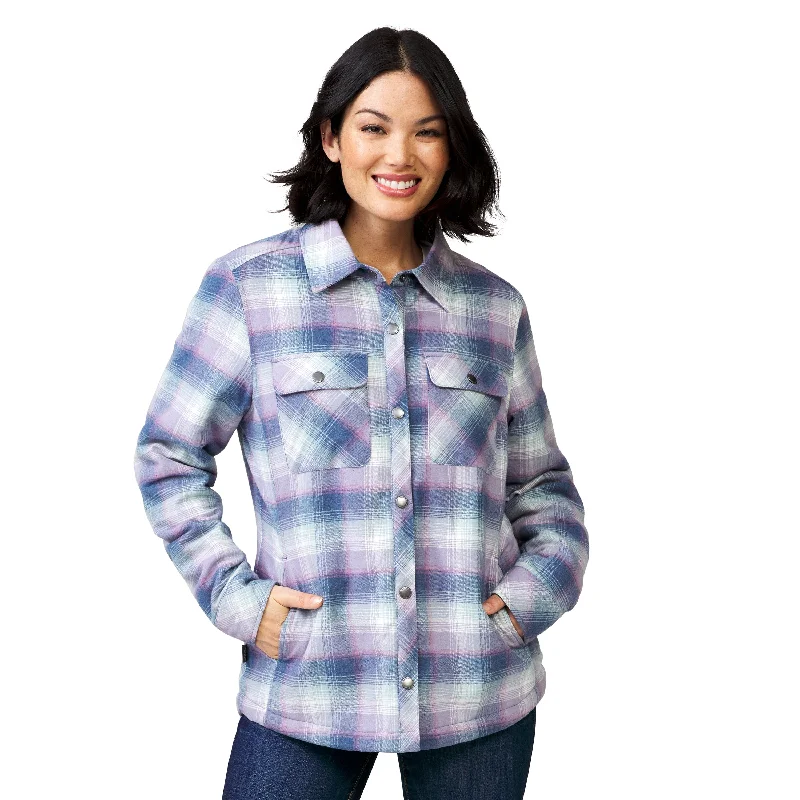 Sustainable Women's Clothes Free Country Women's Koshi Adirondack Flannel Shirt Jacket Sustainable Women's Clothes Free Country Women's Koshi Adirondack Flannel Shirt Jacket
