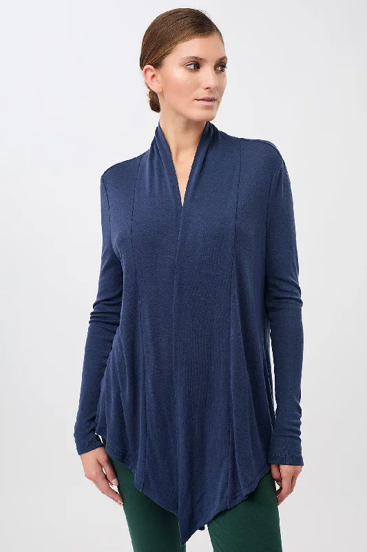 Women's Transitional Apparel Statement Fashion Offers Allround Jacket (Blue)