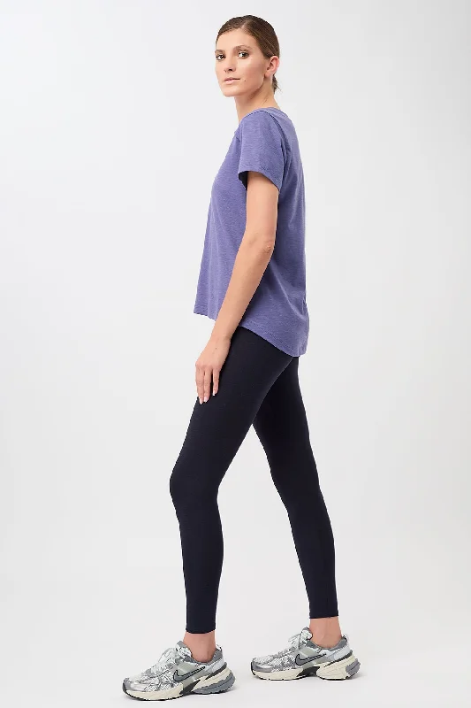 Women's Vintage Garments Weekend Exclusive The New V-Neck (Deep Violet), GOTS