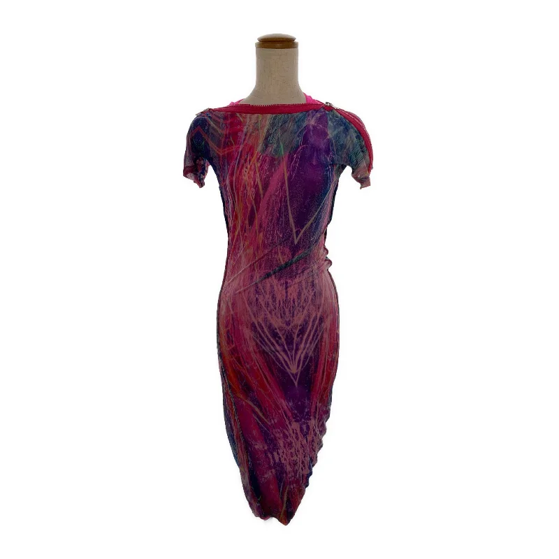 Women's Evening Attire Classic Modern Offers Alexander McQueen/SL Dress/40/Pink/Rayon/All Over Print/ Women's Evening Attire Classic Modern Offers Alexander McQueen/SL Dress/40/Pink/Rayon/All Over Print/