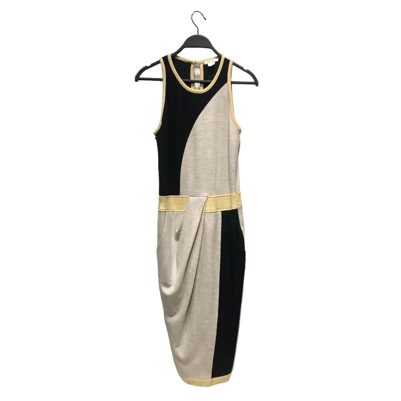 Women's Work Apparel Winter Warehouse Sale Helmut Lang/SS Dress/S/Border/Wool/MLT/HELMUT LANG YELLOW TRIM DRESS Women's Work Apparel Winter Warehouse Sale Helmut Lang/SS Dress/S/Border/Wool/MLT/HELMUT LANG YELLOW TRIM DRESS