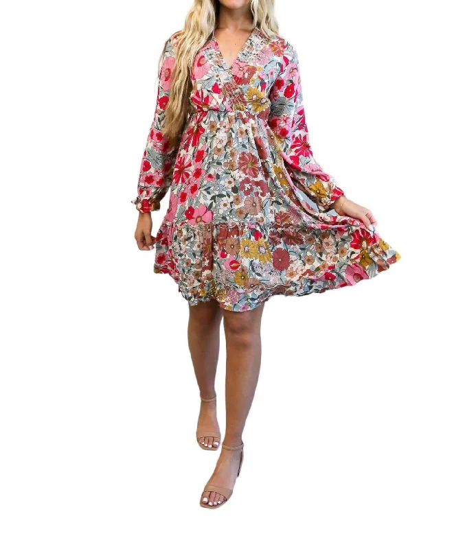Women's Clothes For The Office Chic And Trendy Asher Sherbet Dress In Sherbet Pink