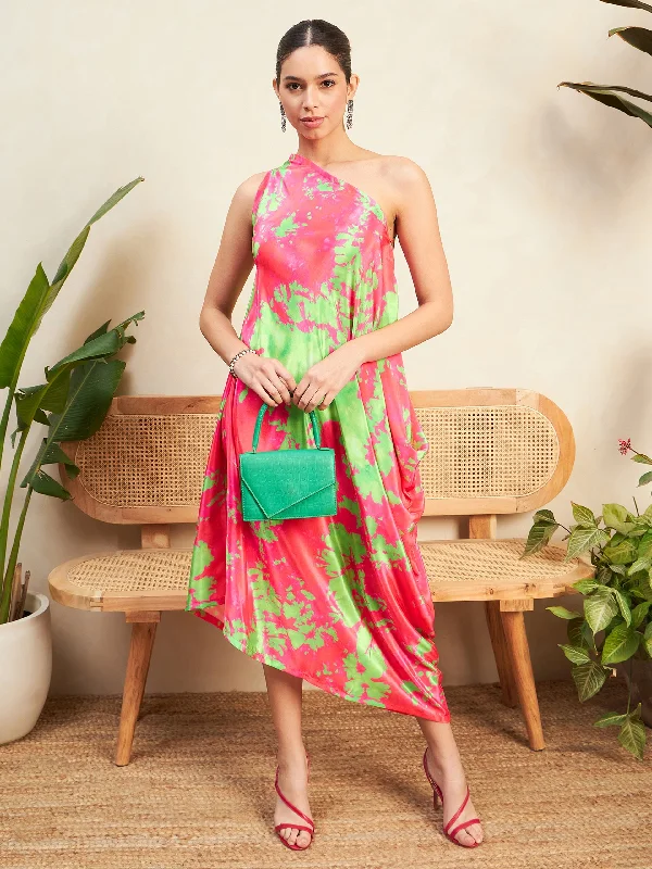 Trendy Athleisure Clothing For Women Luxury Fashion Discounts Asymmetric One-Shoulder Crepe Dress Trendy Athleisure Clothing For Women Luxury Fashion Discounts Asymmetric One-Shoulder Crepe Dress