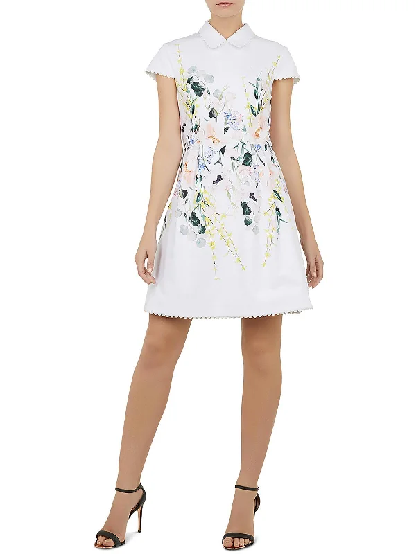 Sustainable Fashion Clothing For Women Fashionista Favorites Elegance Womens Floral Short Mini Dress Sustainable Fashion Clothing For Women Fashionista Favorites Elegance Womens Floral Short Mini Dress