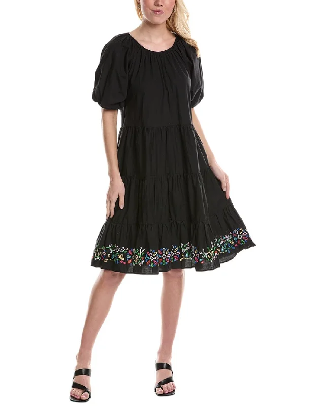 Fashionable Women's Outfit Glamorous Fashion Offers Johnny Was Amanza Eyelet Mini Dress Fashionable Women's Outfit Glamorous Fashion Offers Johnny Was Amanza Eyelet Mini Dress