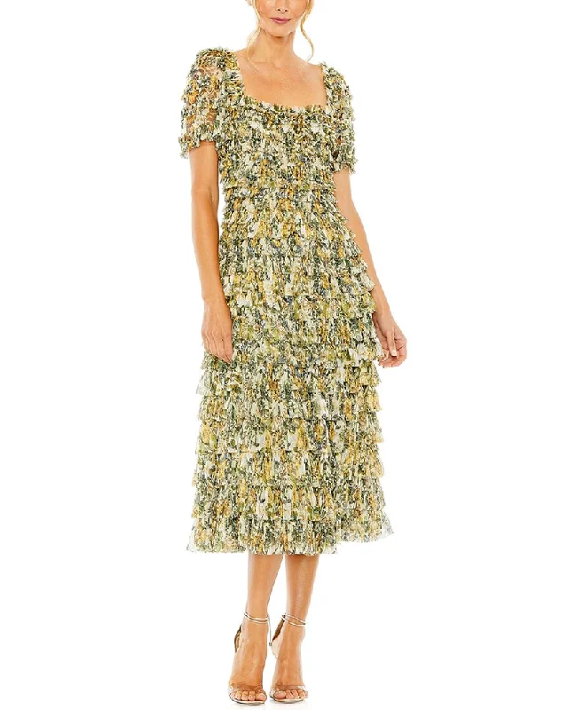 Casual Clothing For Women Get The Latest Trends Mac Duggal Micro Ruffle Teal Length Dress Casual Clothing For Women Get The Latest Trends Mac Duggal Micro Ruffle Teal Length Dress