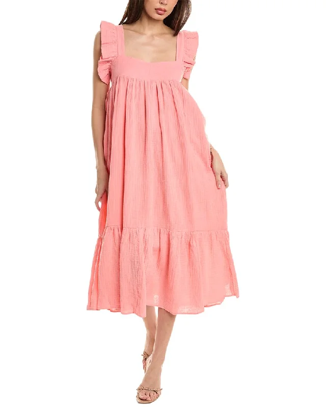 Women's Clothes For Outdoor Events Comfortable Chic o.p.t. Solstice Midi Dress