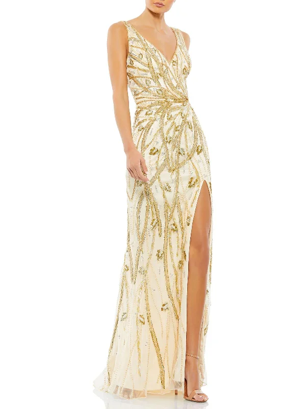 Women's Versatile Apparel Seasonal Clearance Womens Embellished Beaded Evening Dress Women's Versatile Apparel Seasonal Clearance Womens Embellished Beaded Evening Dress