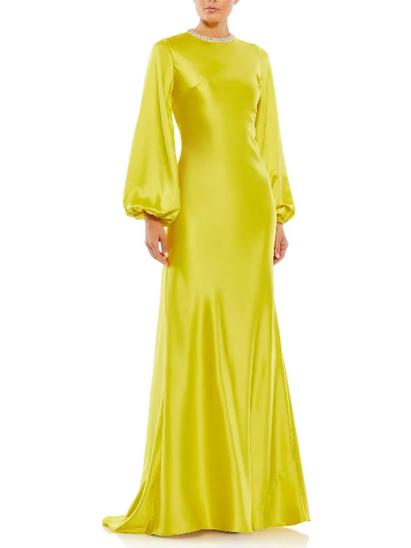 Fashionable Women's Casual Apparel Limited Stock, Big Sale Womens Satin Embellished Evening Dress Fashionable Women's Casual Apparel Limited Stock, Big Sale Womens Satin Embellished Evening Dress